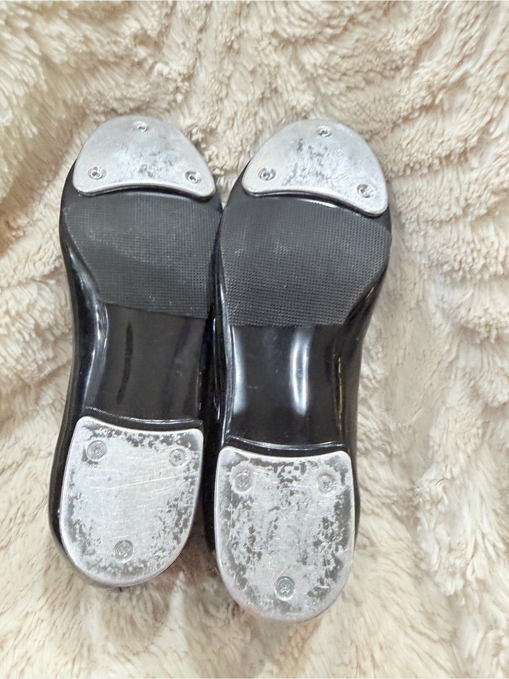 Black Women's Tap Shoes - Brand Unspecified